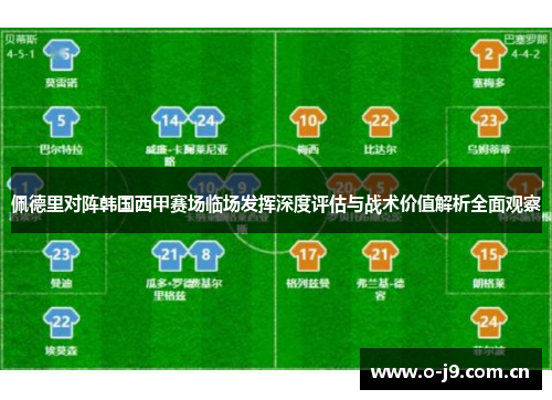 佩德里对阵韩国西甲赛场临场发挥深度评估与战术价值解析全面观察